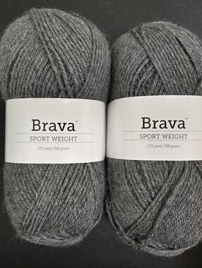 KNIT PICKS BRAVA SPORT WEIGHT YARN COBBLESTONE HEATHER